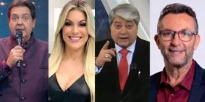 Renata Fan, Datena, Neto e Faustão