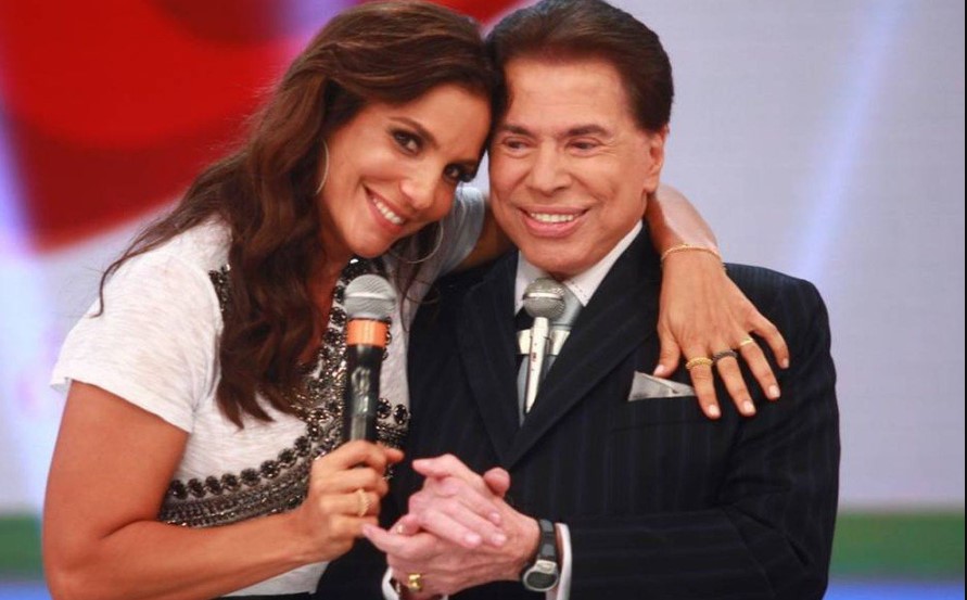 Ivete Sangalo e Silvio Santos juntos no Teleton