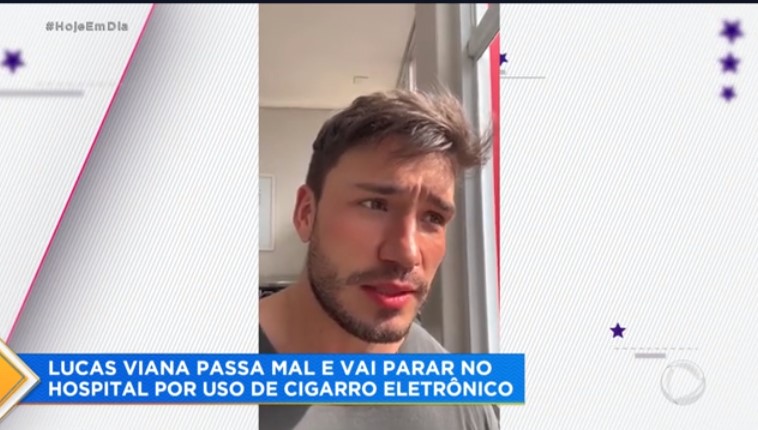 Lucas Vianna se tornou uma das principais manchetes do Hoje Em Dia por conta do problema de saúde que teve