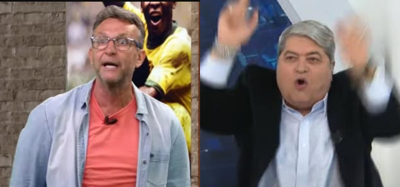 Ao vivo, Neto liga para repórter da Globo e dá 'bronca': 'Sai do WhatsApp'  - Lance!