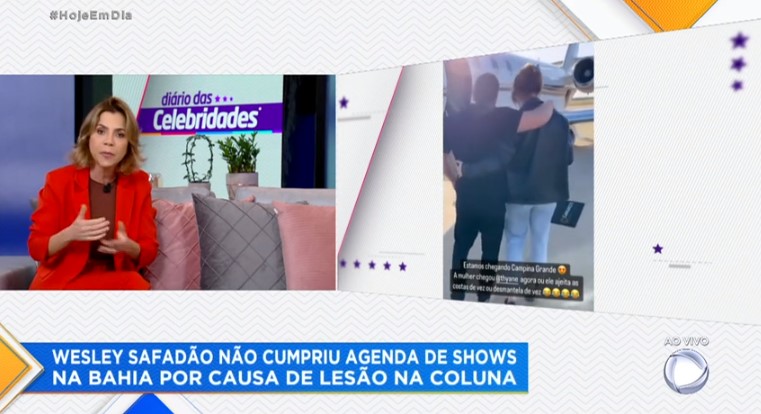 Problema de saúde de Welsey Safadão foi um dos destaques do Hoje Em DIa