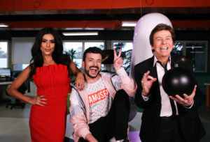 Flávia Noronha, Fefito e Nelson Rubens (Foto: Divulgação/RedeTV!)