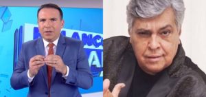 Reinaldo Gottino parou o Balanço Geral com uma história inusitada sobre Sidney Magal na Record- Foto: Montagem/TV Foco