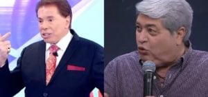 Silvio Santos estaria conversando para contratar Datena para as tardes do SBT- Foto: Montagem/TV Foco