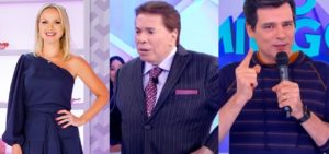 Silvio Santos mudou o horário de Celso Portiolli e do Programa Eliana para alavancar a audiência do Programa Silvio Santos- Foto: Montagem/TV Foco