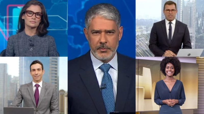 Conheça o salário dos principais jornalistas da Globo (Foto: Reprodução/Edição)