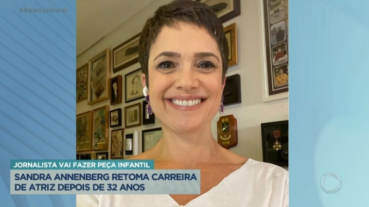 Sandra Annenberg foi um dos destaques da Hora da Venenosa nesta sexta-feira- Foto: Reprodução/Record