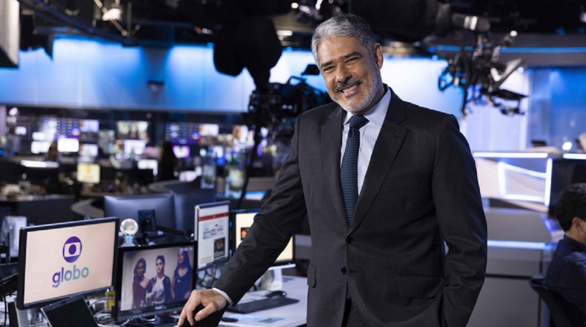 William Bonner é um dos maiores nomes do jornalismo - Foto: Divulgação/Globo 