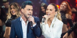 Wanessa Camargo e Zezé (Foto: Divulgação/Band)