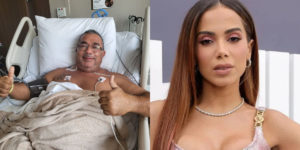 Anitta ao lado do pai, Mauro Machado - Foto: Reprodução