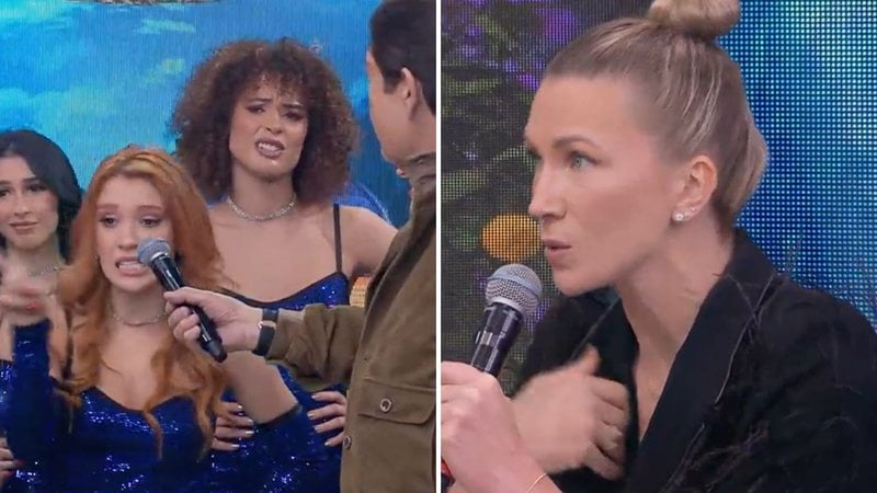 Anne Lotterman protagonizou climão com Bailarinas do Faustão- Foto: Montagem 