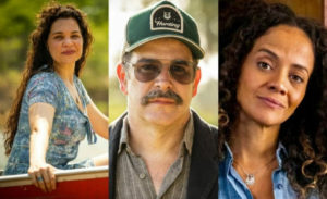 Maria Bruaca (Isabel Teixeira) será surpreendida com proposta de Tenório (Murilo Benício) em Pantanal (Foto: Reprodução / Globo)