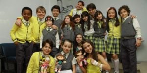 O elenco da novela Carrossel, do SBT (Foto: Reprodução)