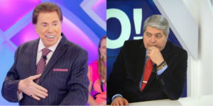 Datena e Silvio Santos - Foto: Reprodução/ Internet