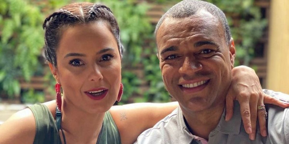 Luciele Di Camargo e seu marido, Denílson 