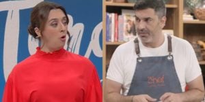 Edu Guedes e Catia Fonseca (Montagem: TV Foco)