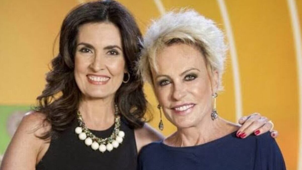 Fátima Bernardes e Ana Maria Braga (Foto: Reprodução)