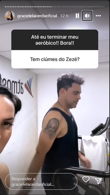 Graciele Lacera e Zezé Di Camargo - Foto: Reprodução