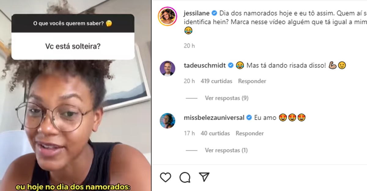 Jessi faz vídeo sobre estar solteira no Dia dos Namorados 