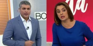 Joel Datena e Catia Fonseca (Montagem: TV Foco)