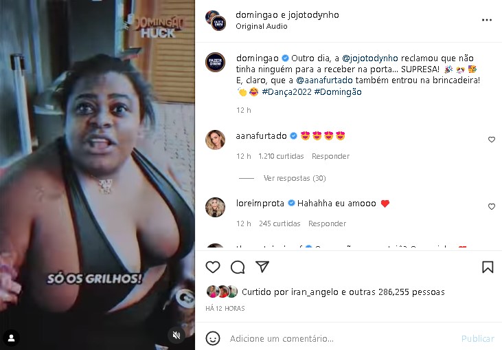 Jojo Todynho voltou a causar nas redes sociais (Foto: Reprodução/ Instagram)