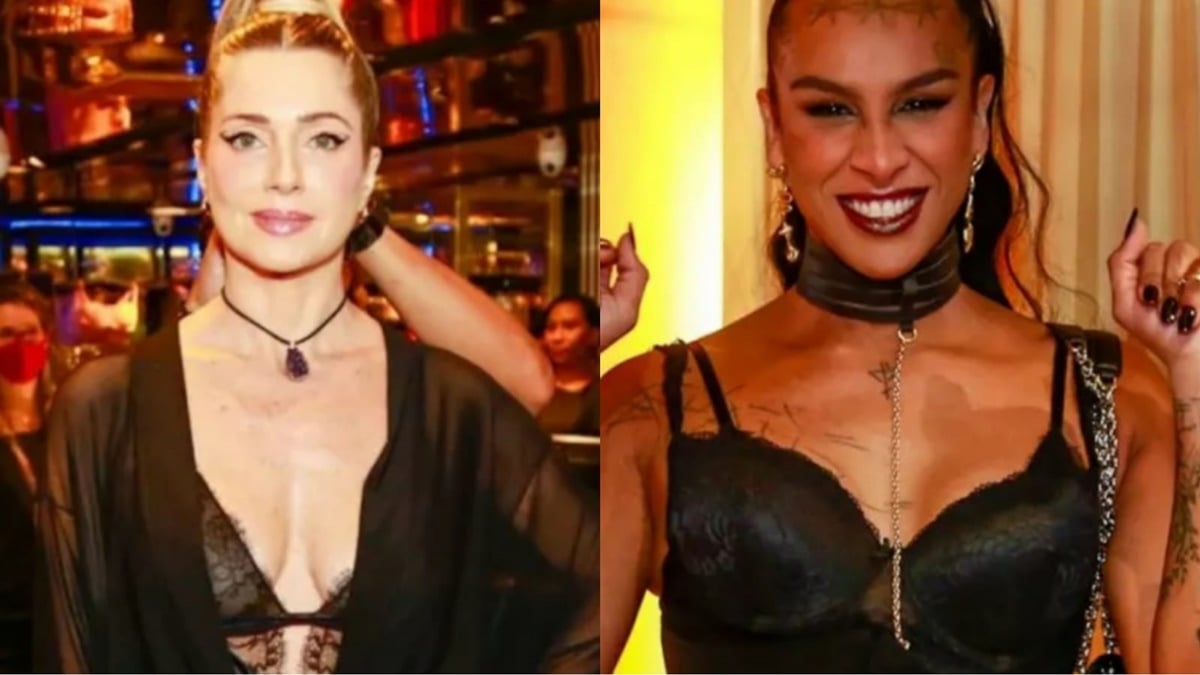 Letícia Spiller e Linn Da Quebrada esbanjam carisma em trajes ousados de marca de lingerie 