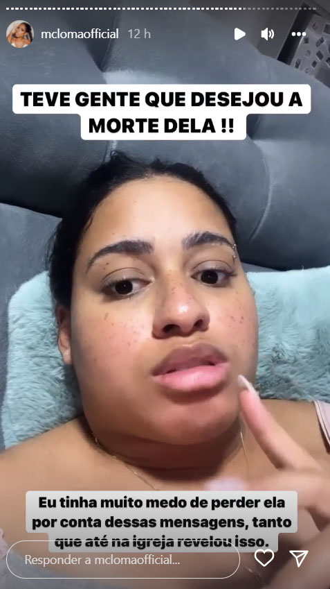 MC Loma desabafa sobre ataques haters (Foto: Reprodução/Instagram)