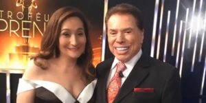 Sonia Abrão e Silvio Santos (Foto: Reprodução / Instagram)