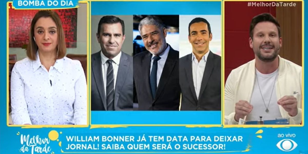 "Não quero ele", Catia Fonseca fala real sobre sucessor de Bonner e reprova Tralli: "Acho o Bocardi melhor"