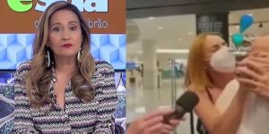 Sonia Abrão em programa A Tarde é Sua (Foto. Reprodução Rede TV)