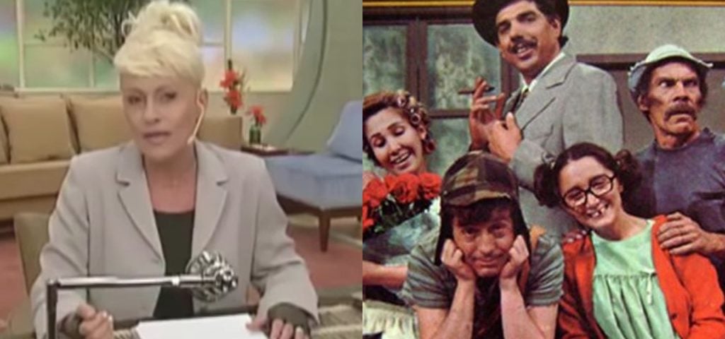 Ana Maria Braga não conseguiu vencer o seriado Chaves, do SBT, em seus primeiros programas na Globo