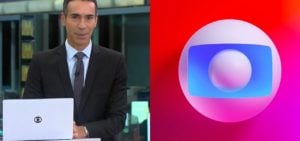 César Tralli convocou reportagem sobre a própria Globo durante o Jornal Hoje- Foto: Montagem/TV Foco