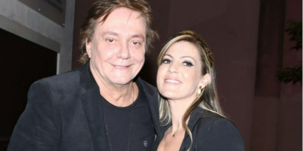 O cantor romântico Fábio Junior e a esposa, Fernanda Pascucci