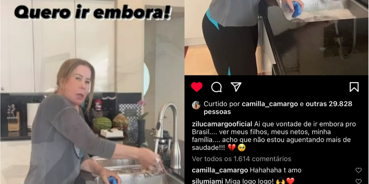 Zilu Godoi recebeu recado de Camilla Camargo (Foto: Reprodução/Instagram)