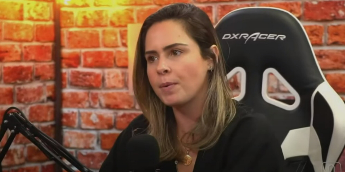 Ana Paula Renault no "Link Podcast" (Foto: Reprodução/YouTube)