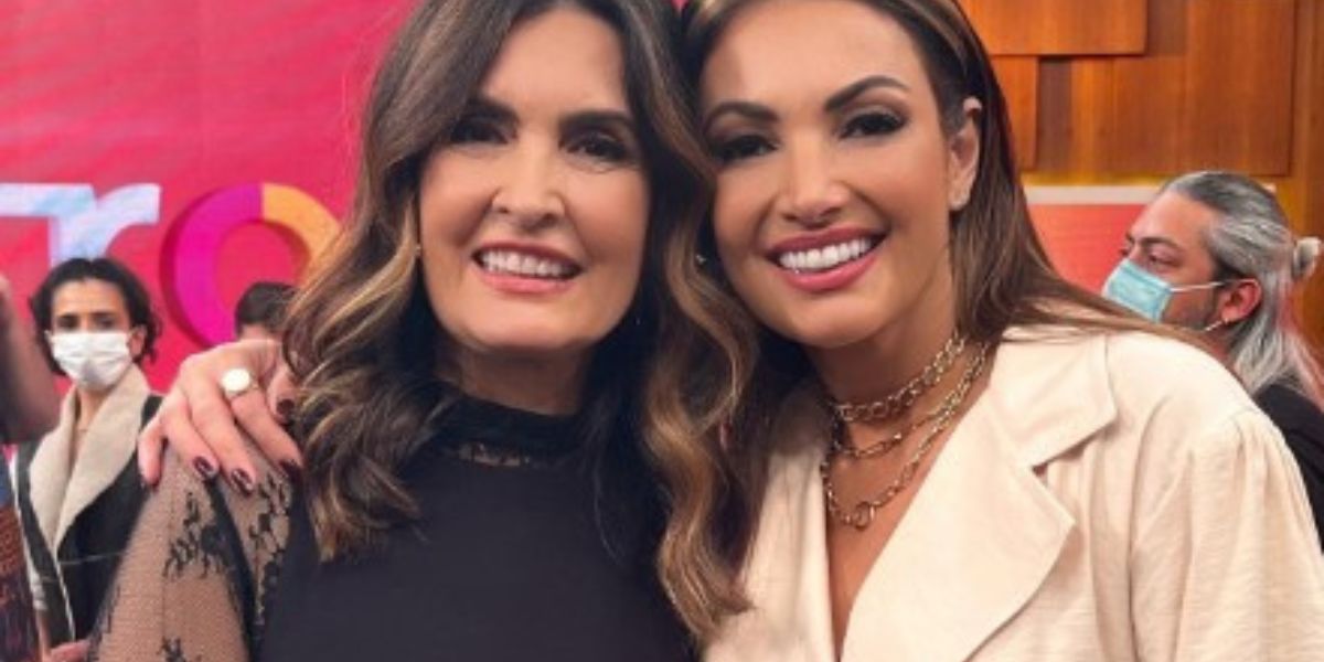 Patricia Poeta e Fátima Bernardes - Reprodução Instagram