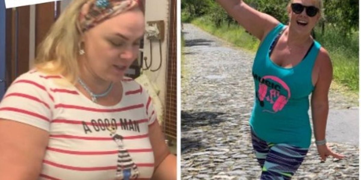 Ana Paula Almeida perde 14 kg em 5 meses e mostra 'antes e depois' - Foto: Reprodução instagram