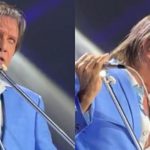 Roberto Carlos em show (Reprodução: Montagem)