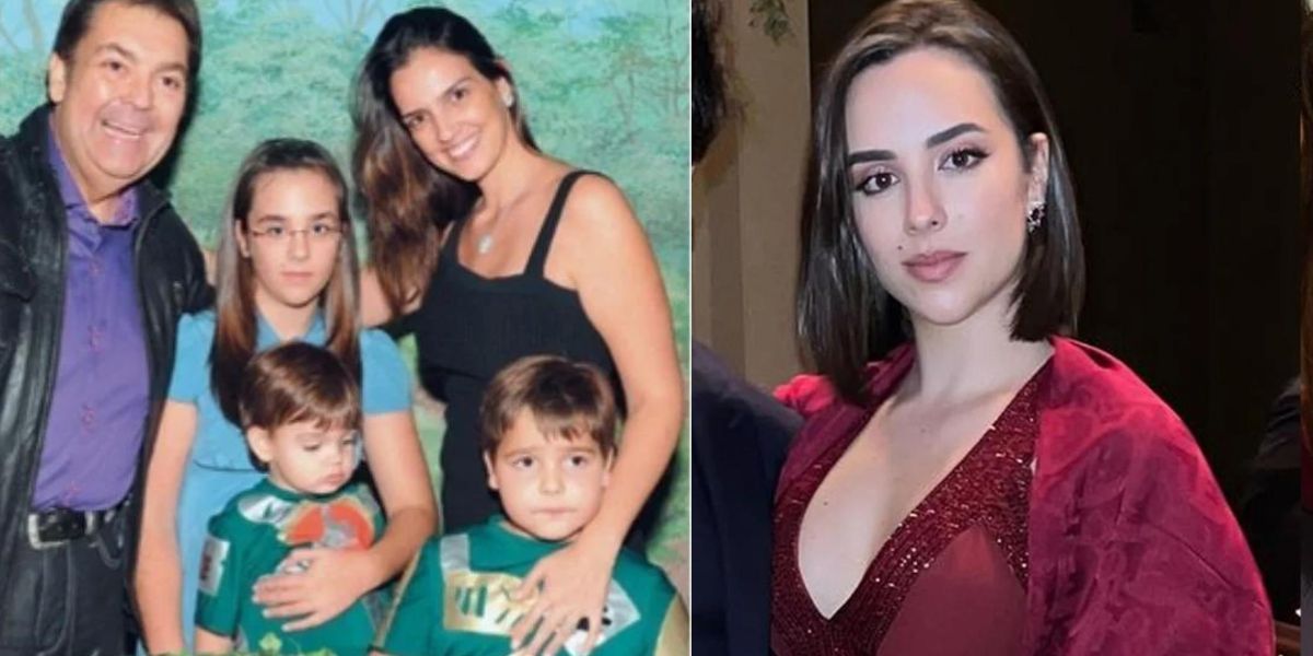 Faustão e família / Laura Silva - Reprodução Instagram