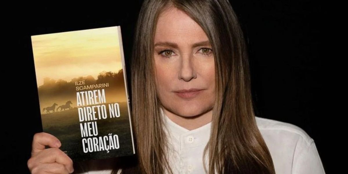 Ilze Scamparini autora do livro 'Atire Direto no Meu Coração' (Foto: Instagram)