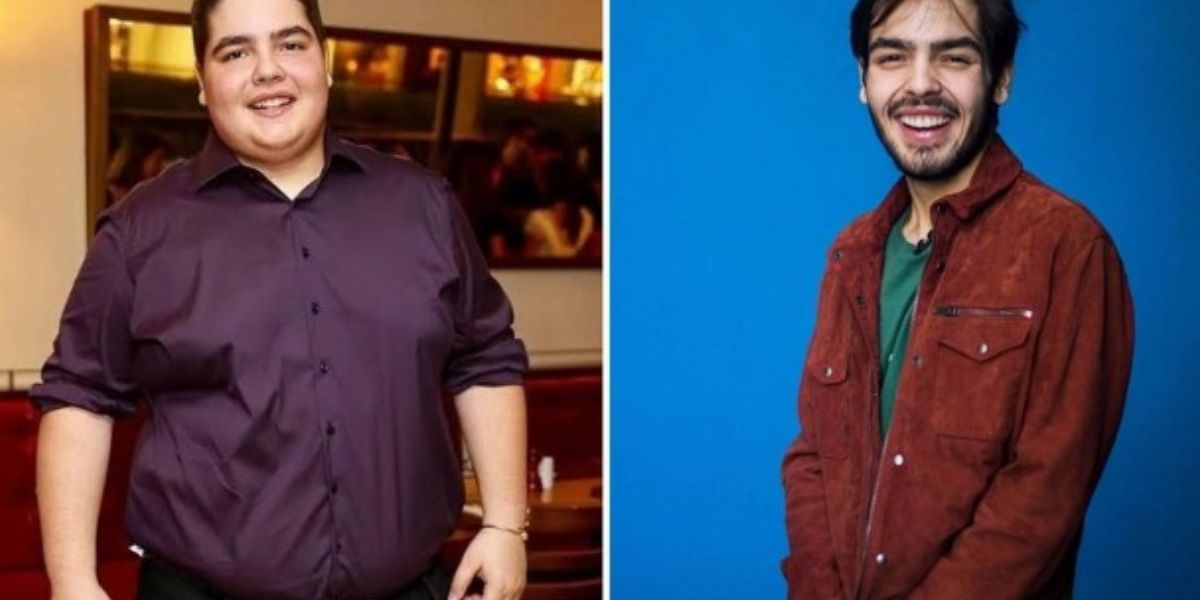 João Guilherme antes e depois - Foto: Reprodução