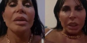 Cantora Gretchen desabafa e diz que veículo deu perda total - Reprodução Instagram