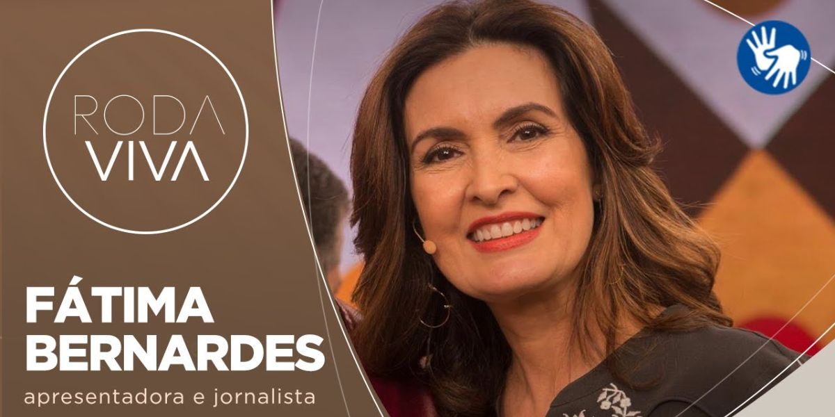 Fátima Bernardes convidada do Roda Viva (Reprodução: Youtube)