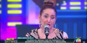 Sonia Abrão no 'Programa do Ratinho' (Reprodução: SBT)