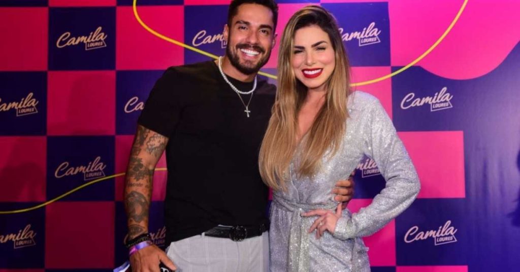 Érika Schneider e Bill Araújo terminaram mais uma vez de acordo com a Record