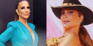 Ivete Sangalo e Claudia Leitte (Fotos: Rafa Mttei e Sergio Isensee)