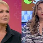 Sônia Abrão recebe presentes de Xuxa ao vivo