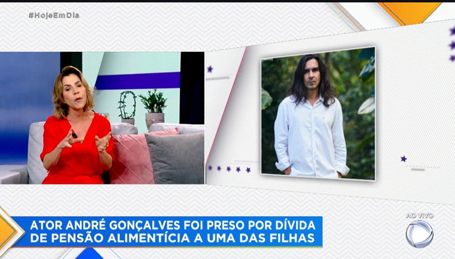 Keila Jimenez do Hoje Em Dia explicou a polêmica envolvendo André Gonçalves