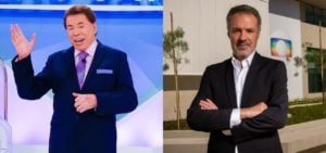 Silvio Santos, dono do SBT e Ricardo Waddintgon, chefão da Globo; canais disputam aquisição da Copa do Brasil em 2023- Foto: Montagem/TV Foco