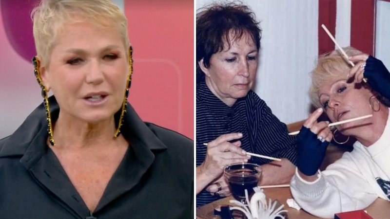 Xuxa revelou que a sua mãe e Ana Maria Braga eram grandes amigas (Imagem: Montagem)